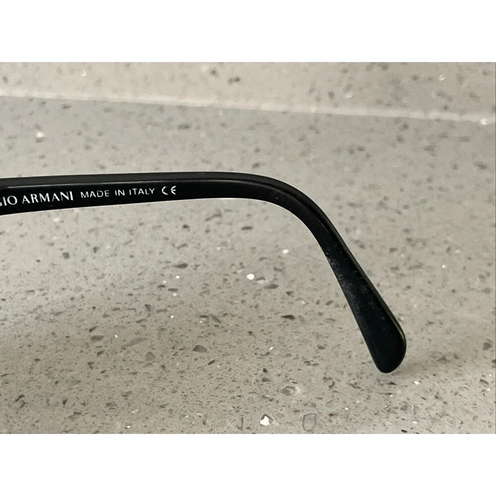 GIORGIO ARMANI SUNGLASSES EYEGLASSES FRAMES ONLY oval black 2536 020 62-17-120
